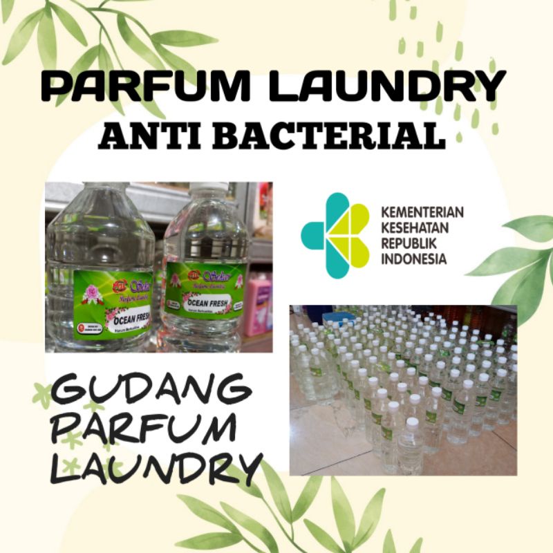 Parfum Laundry Pewangi Pengharum Pakaian 1 Liter - Parfum Laundry Aroma Ocean Fresh - Parfum Laundry