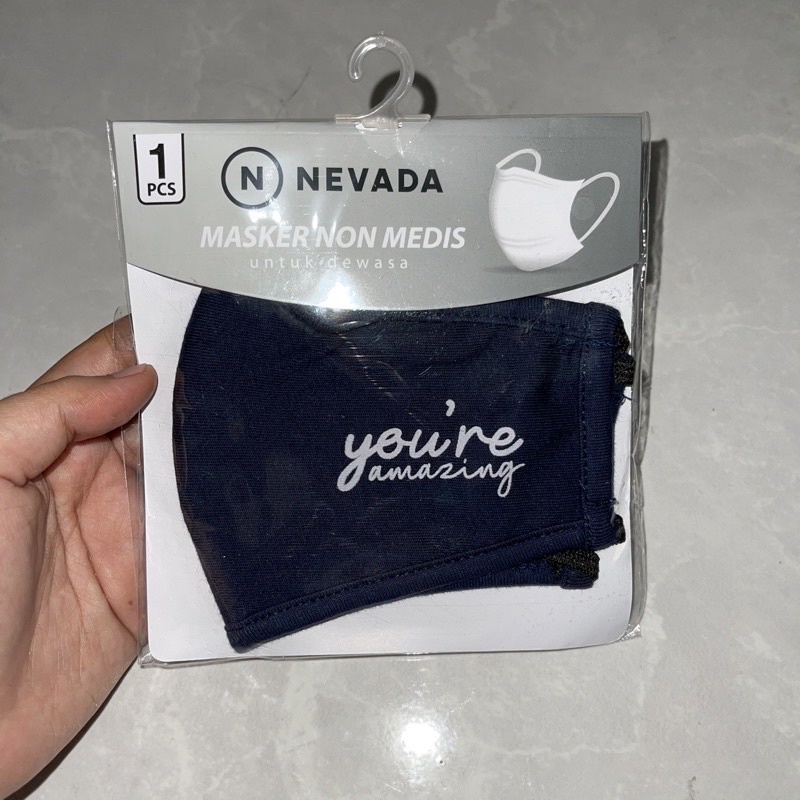 MASKER KAIN BRAND NEV*DA ORIGINAL