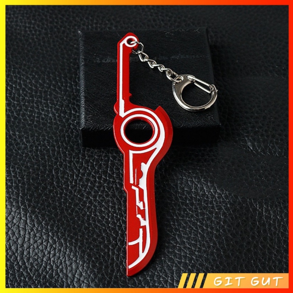 Keychain Gantungan Kunci Xenoblade Chronicles Sword Blade