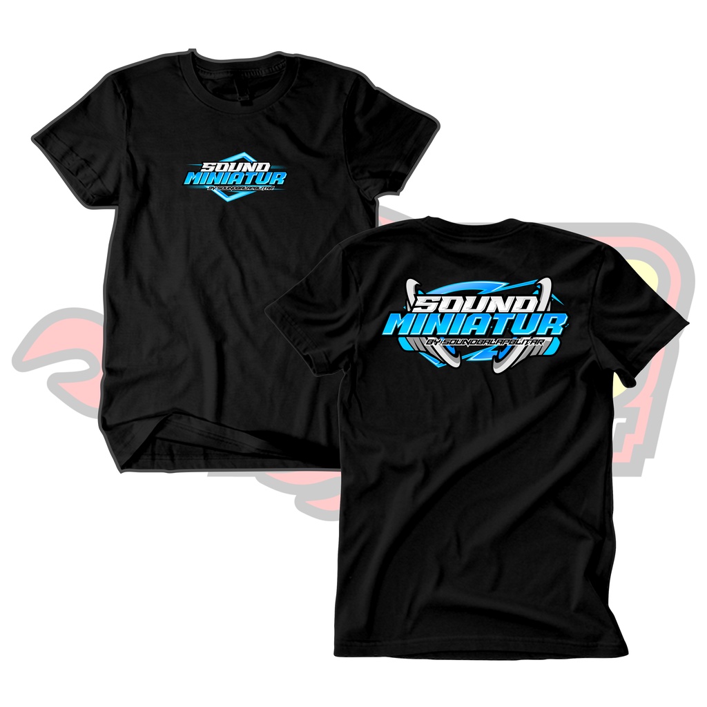 Kaos Distro Sound Miniatur Katun Combed Sound Viral Sound balap blitar