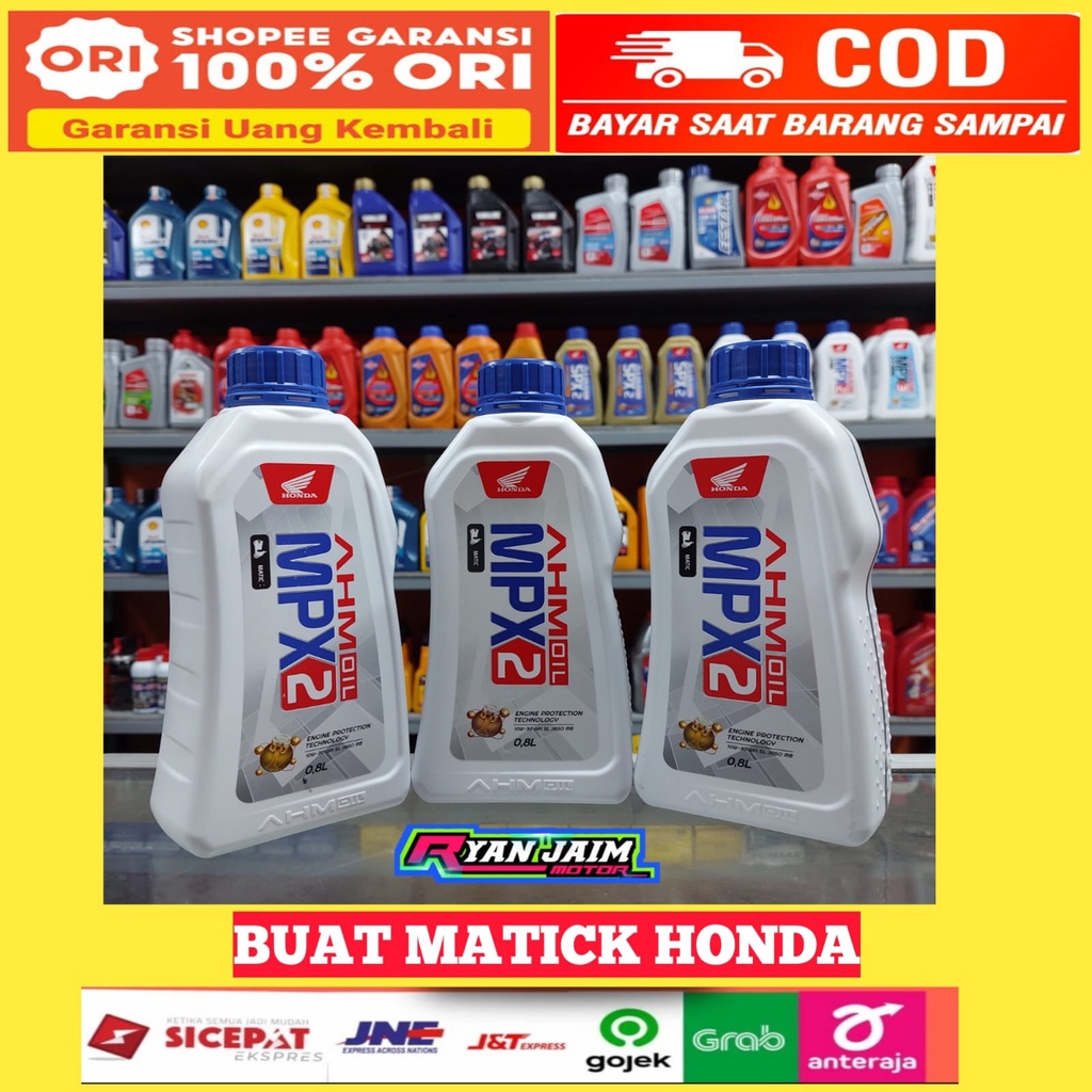 Oli AHM MPX 2 Original Honda
