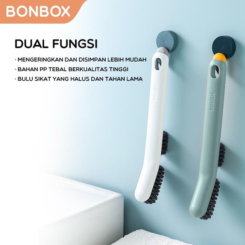 Pembersih Sepatu 2in1 Multifungsi Shoe Cleaning Brush - BONBOX BCB06