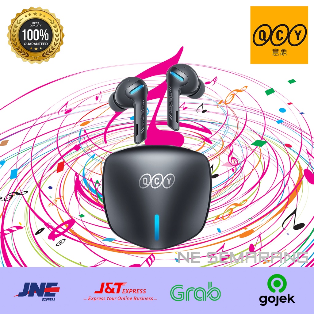 QCY TWS G1 GAMING TWS GARANSI RESMI 1 TAHUN