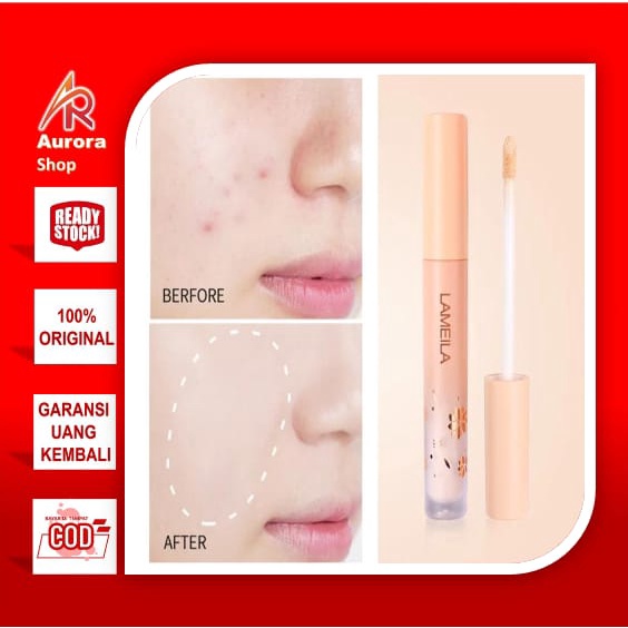 Lameila Cover Make Up Protection Concealer Penutup Noda Pada Wajah 1039