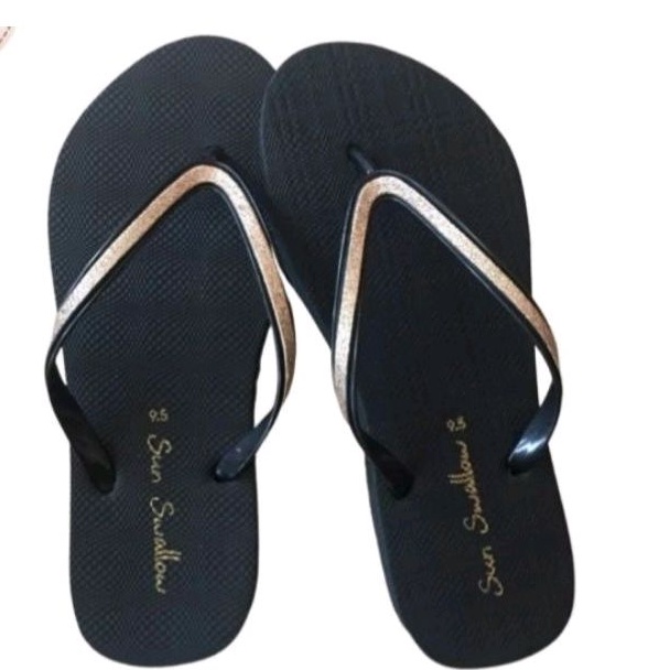 SANDAL JAPIT WANITA TERBARU/JAPIT SUN SWALLOW GLITER/ SANDAL JAPIT CRISTAL