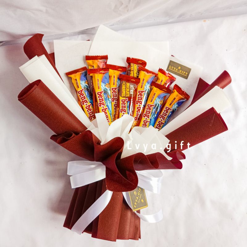 (SNACK 0033) Lvya.gift Buket snack beng-beng | Buket snack full beng-beng | Buket snack wisuda | Buket snack ulang tahun | Buket anniversary | Buket hari guru | Buket hari ibu | hadiah wisuda | kado ulang tahun