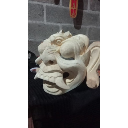 tapel rangda/LEAK putihan/mentahan