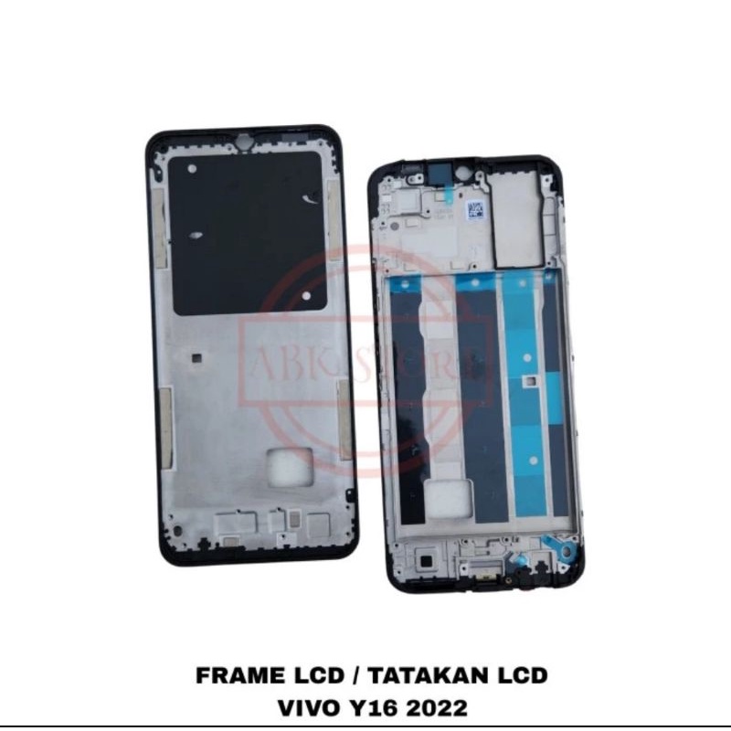 FRAME TULANG LCD VIVO Y16 2022 TATAKAN DUDUKAN LCD ORIGINAL