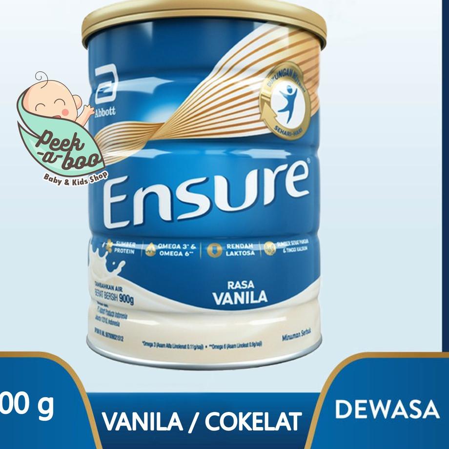 

ULI240 ENSURE VANILA COKLAT 900 GRAM ||