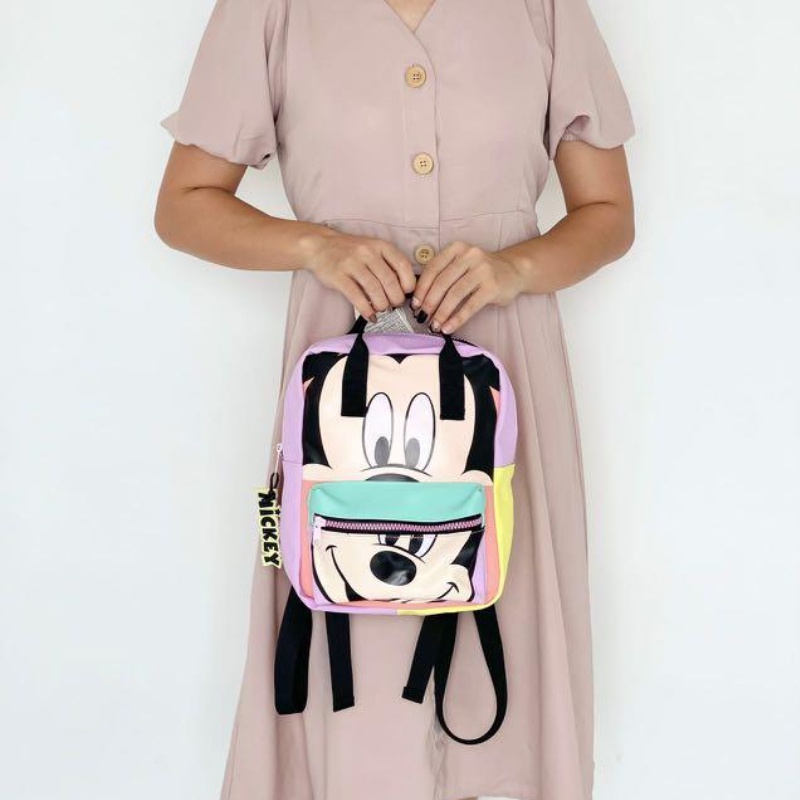 RYX - Double Z-Micke Tas Backpack Ransel Anak Fashion Casual / Jalan-Jalan - Ori Import