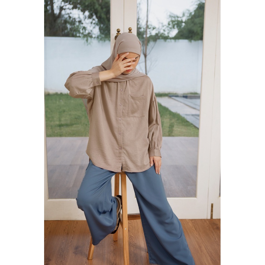 Cottoncut Aiza top - Atasan kemeja wanita