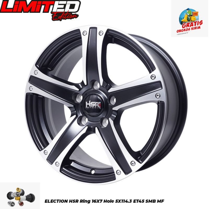 velg mobil murah r16 velg mobil lubang baut 5 velg mobil hsr election velg mobilring 16