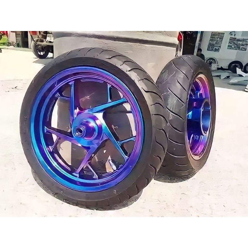 Cat Bunglon blue violet