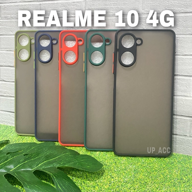 REALME 10 4G C11 C12 MY CHOICE Case SQUARE Bumper Candy Lens CAMERA Protector Hard Matte i12