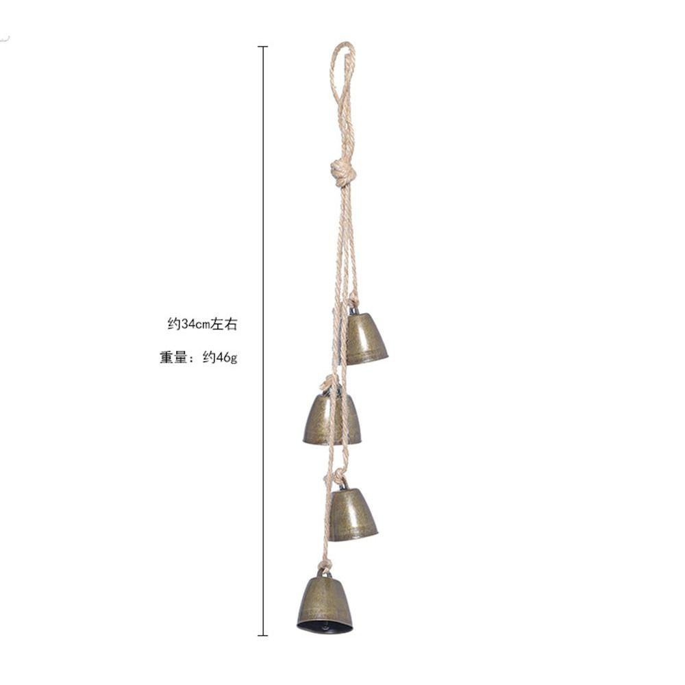 R-bunga 1PCS Penyihir Windchime Dapur Outdoor Handmade Lonceng Penyihir