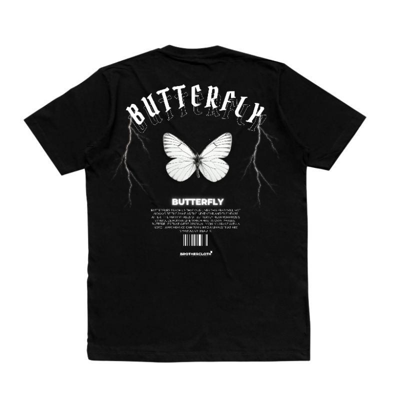 Kaos Butterfly Cewek Cowok | Baju kupu kupu