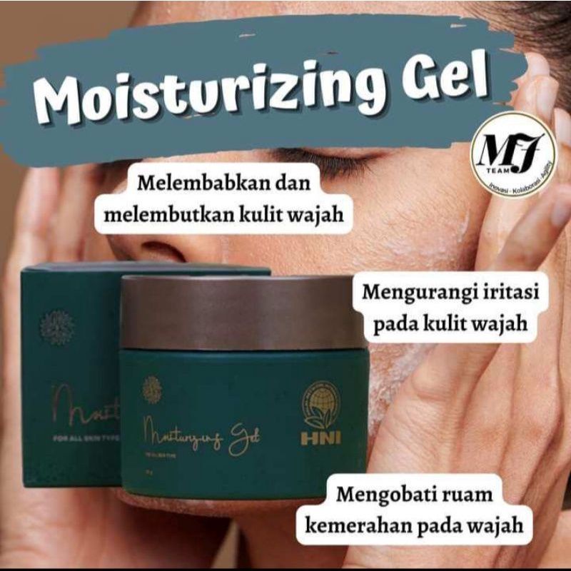 moisturizing gel HNI HPAI original/pelembab wajah/perawatan wajah/wajah sehat