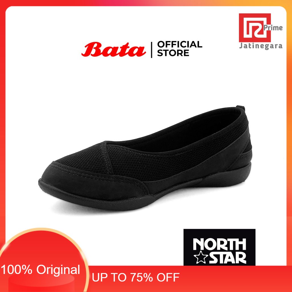 North Star Sepatu Sekolah Anak Perempuan Karolina Black - 5896315RAMAYANA JAKTIM