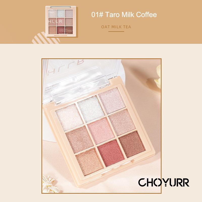 【COD】 Eyeshadow Palette Korean 9 Warna Waterproof Eyeshadow Matte Eyeshadow Palet Eyeshadow Palette Nude Eyeshadow-CH