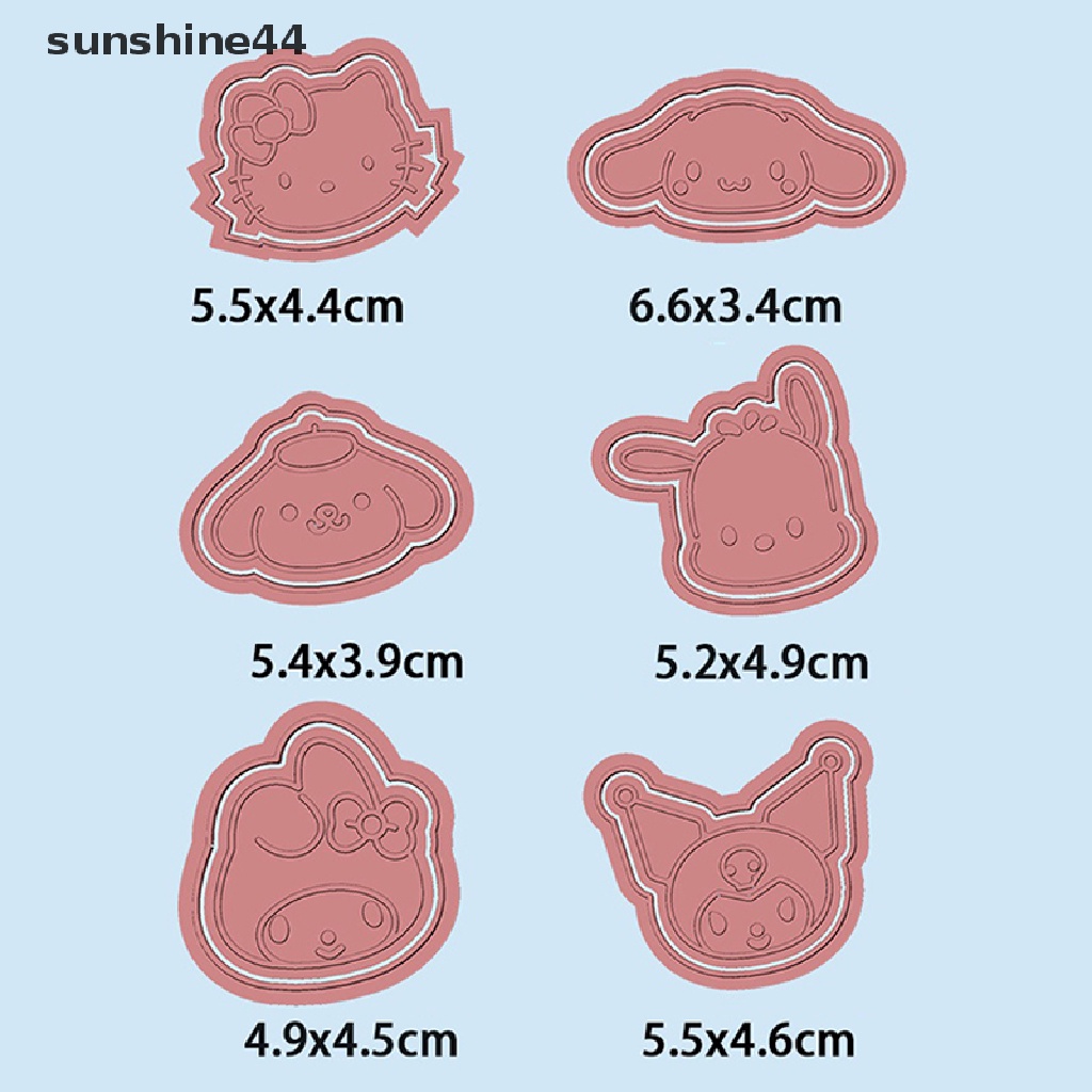 Sunshine 1PC Seri Kartun Cetakan Biskuit Fondant Pastry Cutter Alat Baking Cookies Cetakan.