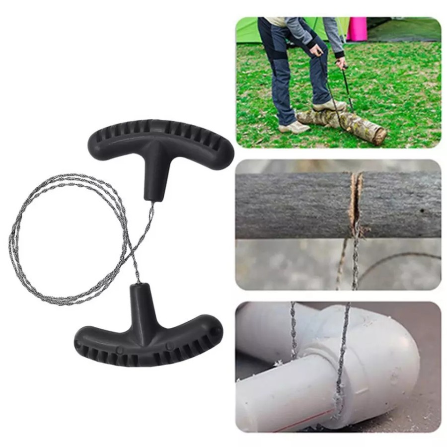 GERGAJI KAWAT POTONG KAYU PIPA PVC DSB SURVIVAL KIT ALAT CAMPING