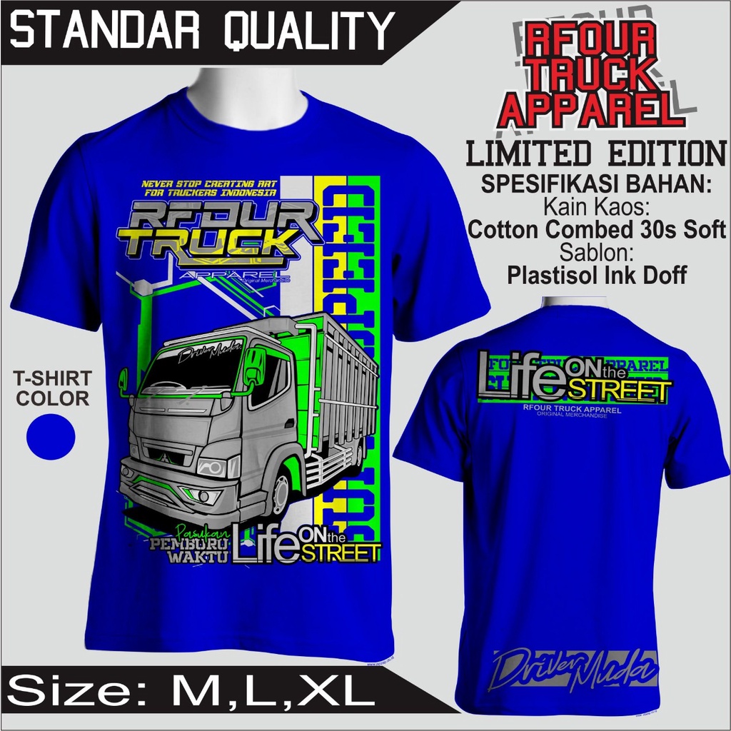 PROMO/OBRAL KILAT/KAOS TRUCK MANIA/KAOS RFOUR TRUCK ORIGINAL/KAOS  TRUCK CABE/ANTI GOSIP/KURIR RAWIT/Canter Mania