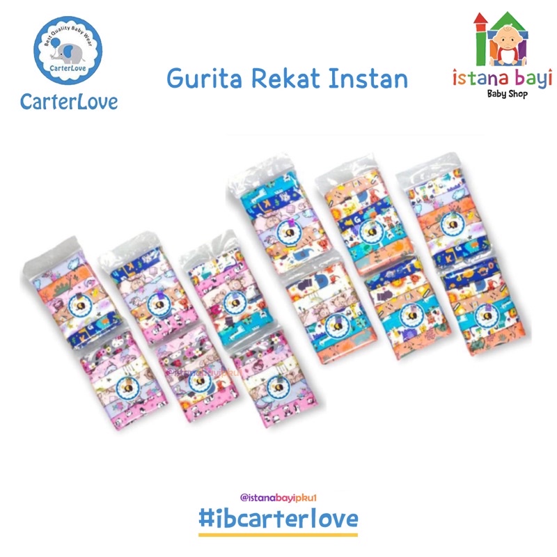 Gurita rekat bayi/Gurita bayi Instan isi 6