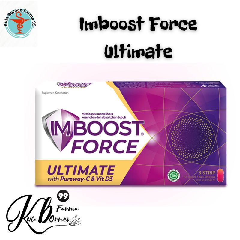 Imboost Force Ultimate 10 tablet - Suplemen Daya Tahan Tubuh