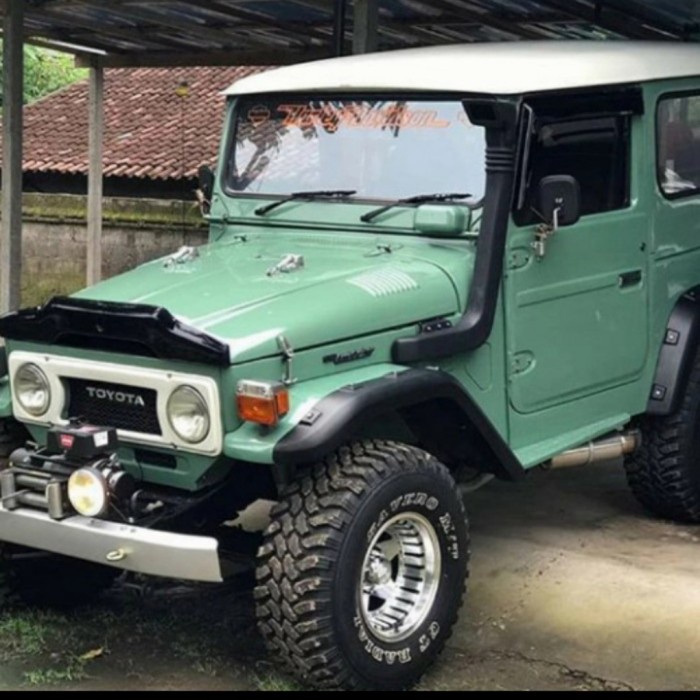 snorkel atau cerobong asap mobil Toyota hardtop