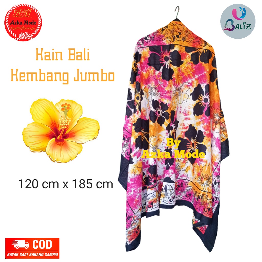 Kain Pantai Kain Bali Pantai - Kain Bali Motif Kembang Tiedie Jumbo Baru - Sarung Pantai SEMBILAN MODE - Sarung Bali - Kain Pantai - Kain Katun Jepang - Kain Untuk Hiasan Dinding - Kain Untuk Plafon Mobil Truk Dan Mobil 3/4 Lainnya