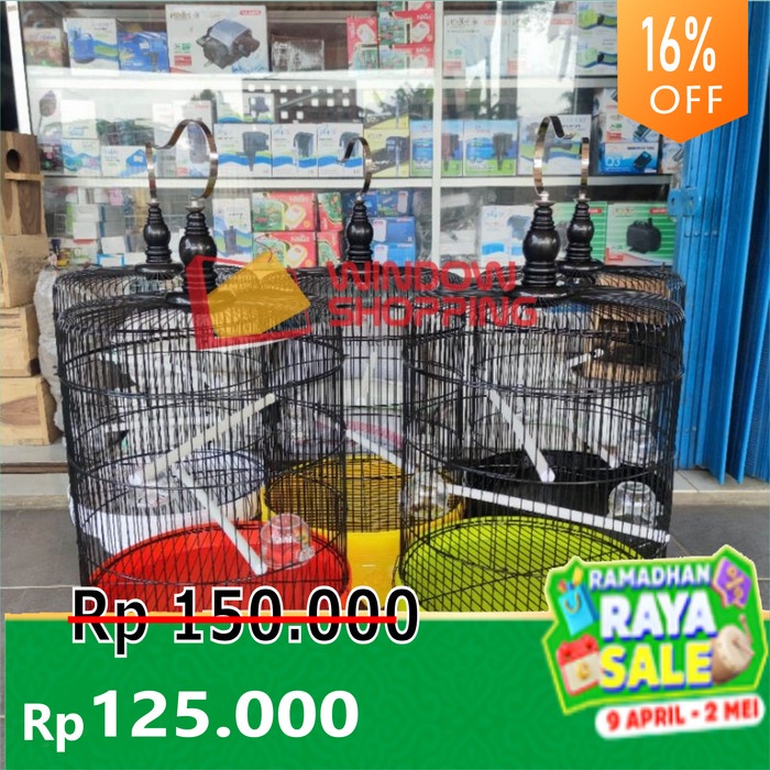 Kandang Burung Kandang Burung Besi Perkutut Tekukur Lovebird Kenari Dan Lainnya Full