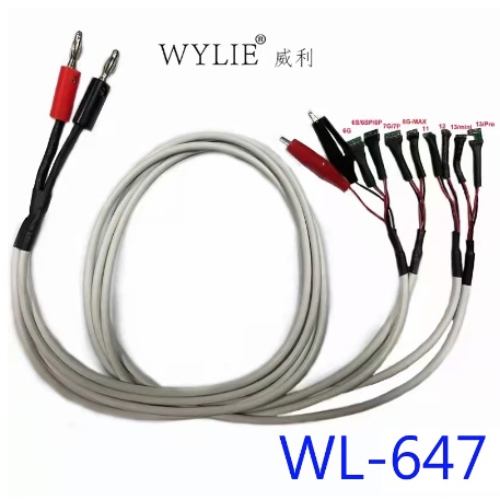 KABEL POWER SUPPLY WYLIE WL-647 SIMPLE TYPE FOR IPHONE 6-13 SERIES