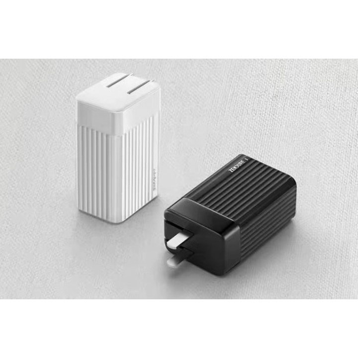 ZENDURE SuperPort S3 - Ultra-Compact 65W Dual PD Charger - ZD3P65PD