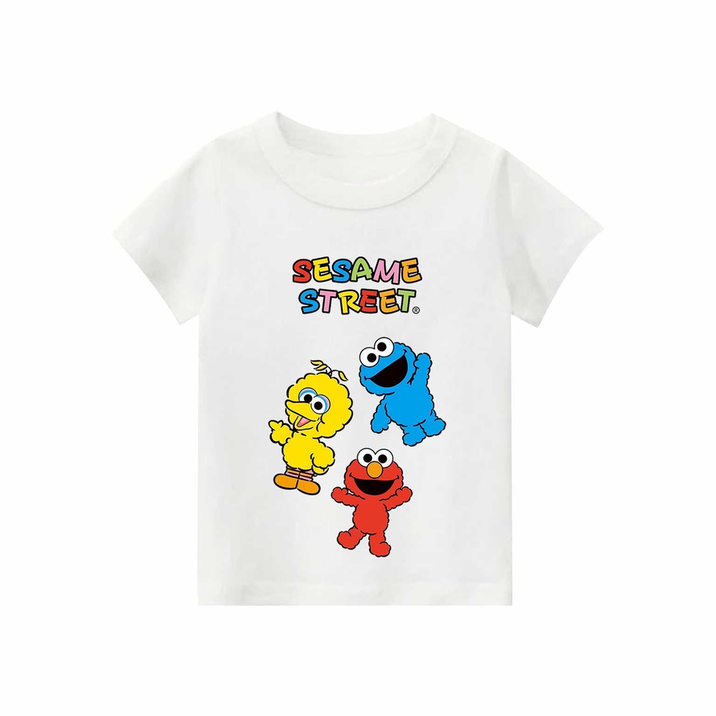 Kaos Anak laki-laki &amp; perempuan motif elmo 3 sesame street | kaos combed 30s printing | Kaos Distro anak