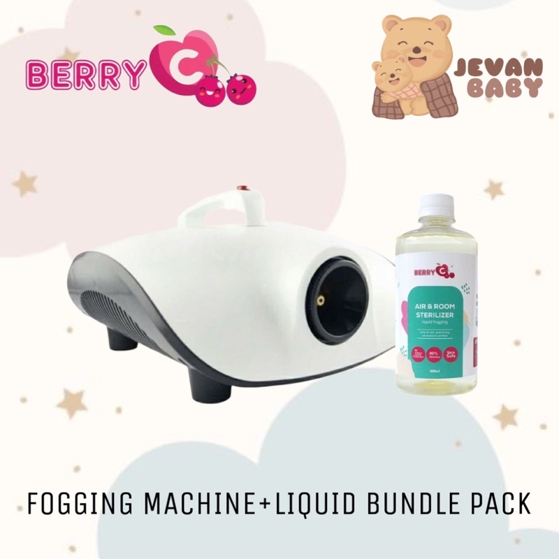 BerryC Bundle Fogging Machine + Liquid Air &amp; Room Sterilizer