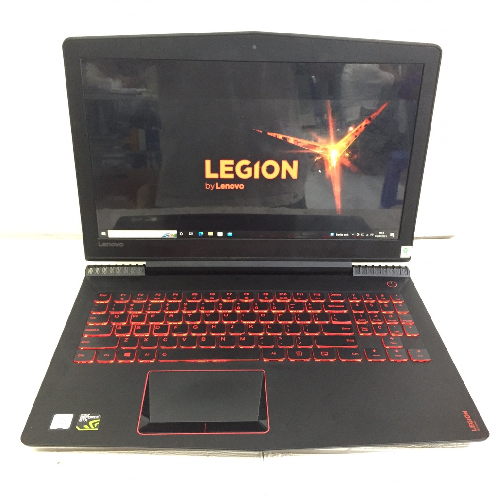 Laptop Gaming Lenovo Legion Y520 Core i7 gen 7 RAM 16GB SSD + HDD GTX 1050 4GB Mulus Siap Pakai