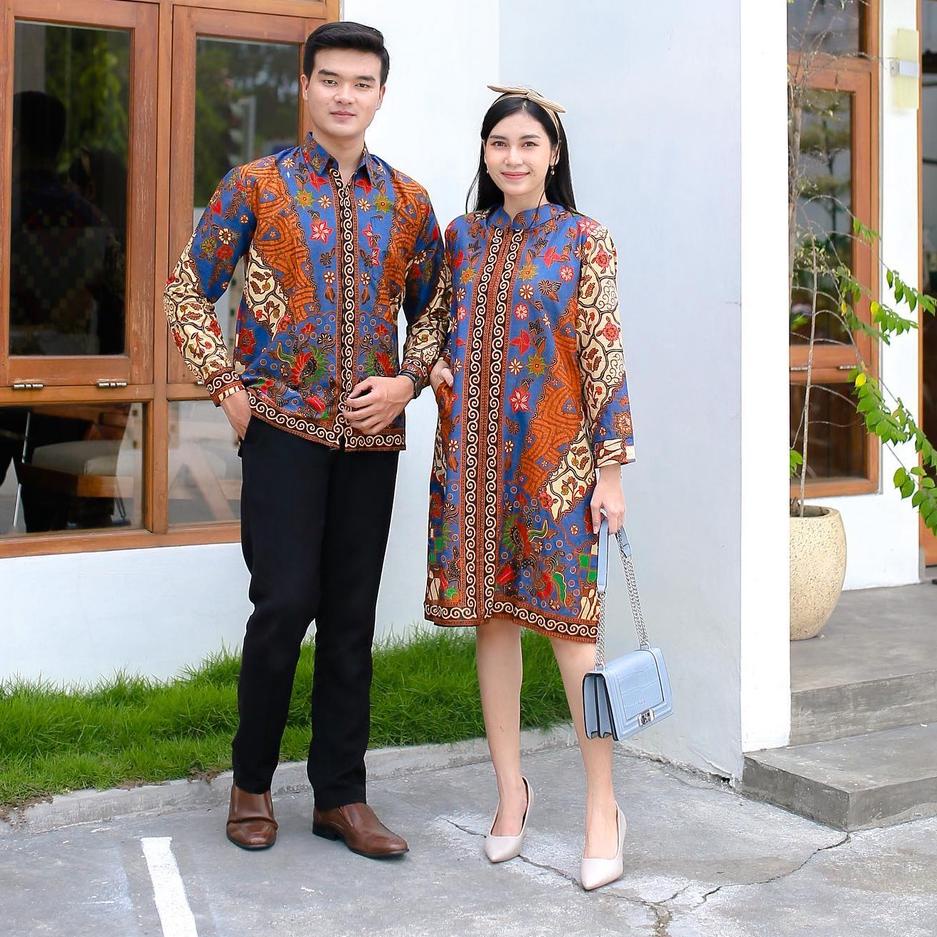 『Perdana』 Benang Raja Batik Couple Pria Wanita Motif Sinaran