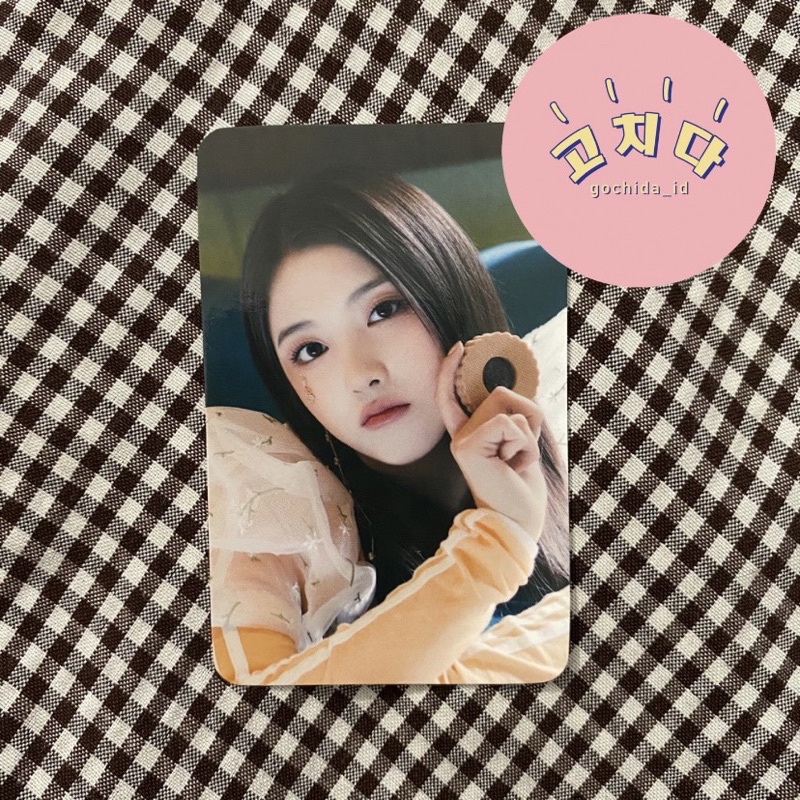 jiwoo nmixx pob bene benefit photocard pc ad mare soundwave concept sw official