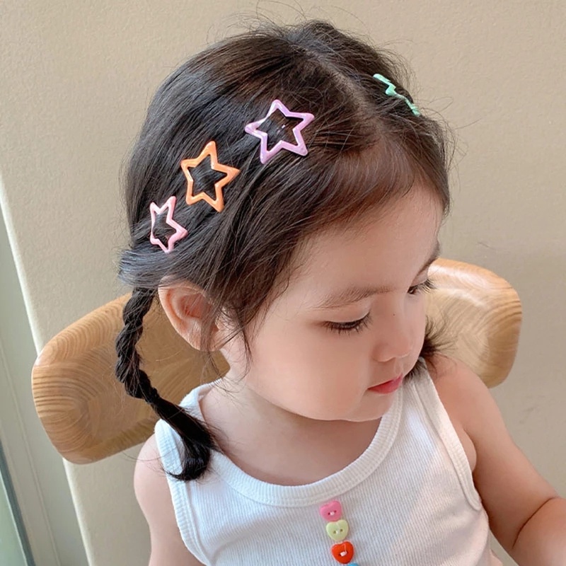 Jepit Rambut Anak Anak Lucu Princess Candy Color Jepit Pin Barrette/Jepit Rambut BB Snap Anak Perempuan