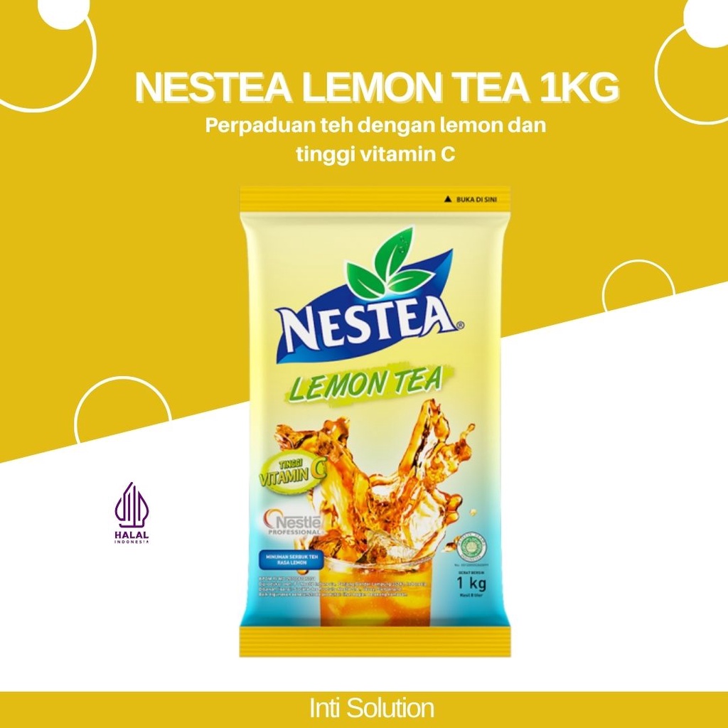 

NESTEA LEMON TEA 1 kg /TEH LEMON SEGAR NESTLE ORIGINAL TERMURAH