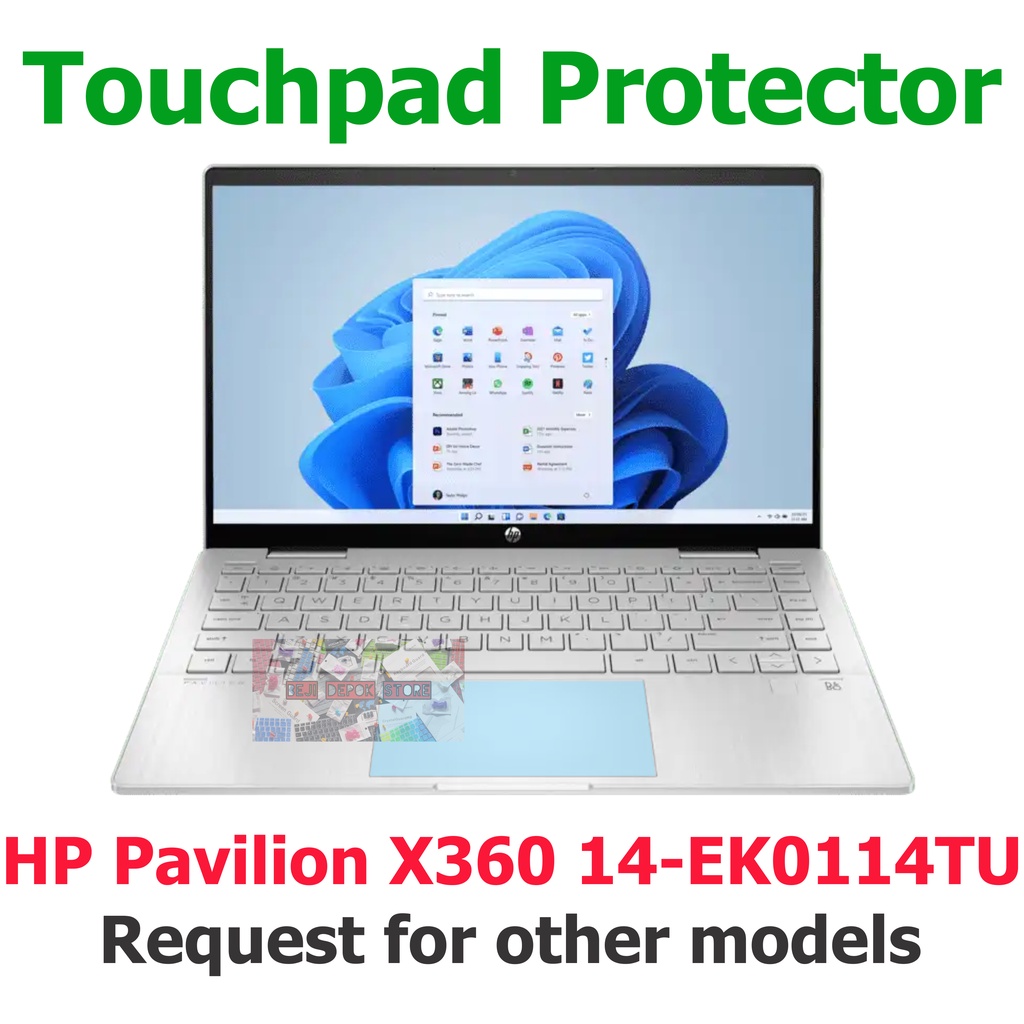 Touchpad Protector HP Pavilion X360 14--EK0114TU 14 EK0114TU 2 in 1