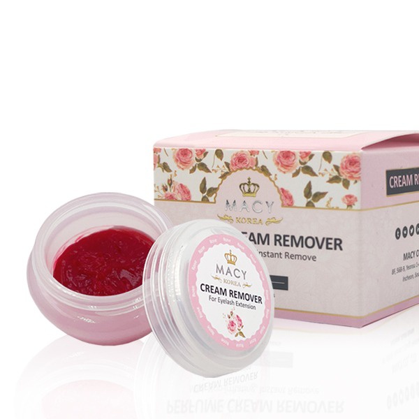 MACY CREAM REMOVER AROMA ROSE MELEPAS BULUMATA SAMBUNG/EYELASH EXTENSION/ORIGINAL KOREA/