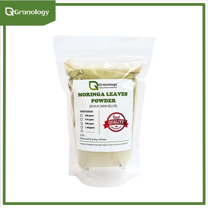 Daun Kelor Bubuk / Moringa Leaves Powder (250 gram) by Granology