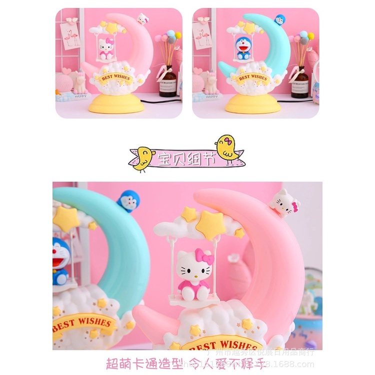 LAMPU TIDUR KARAKTER UNIK LUCU LAMPU TIDUR UNIK LAMPU DORAEMON LAMPU HELLO KITTY KADO UNIK LAMPU TIDUR LAMPU @banyak