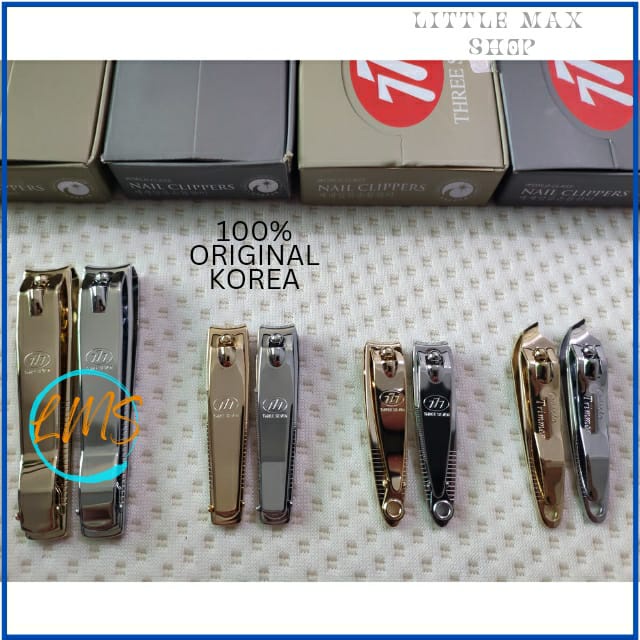 [Lms] Gunting Kuku Semua Ukuran Original 777 Series Made In Korea Three Seven Nail Clipper