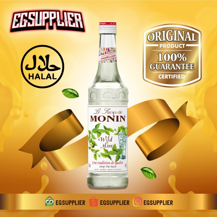 

MONIN SYRUP WILD MINT 700ML