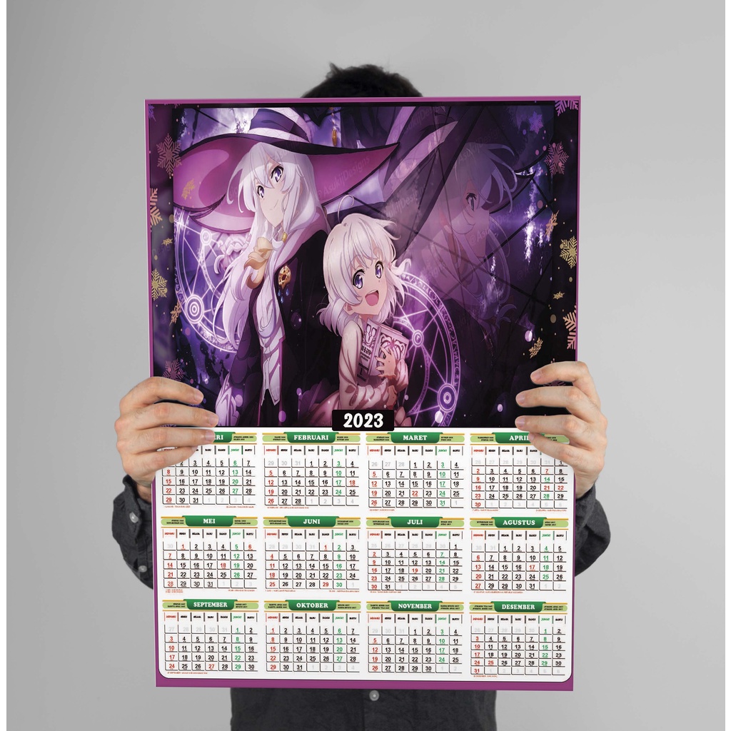 

Kalender 2024 Anime Wandering Witch, Full 12 Bulan Kalender Anime