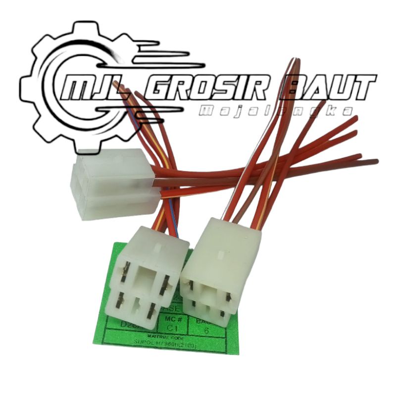SOKET SOCKET BENDIK STATER BEAT KABEL SUPER TEBAL HVS ORIGINAL
