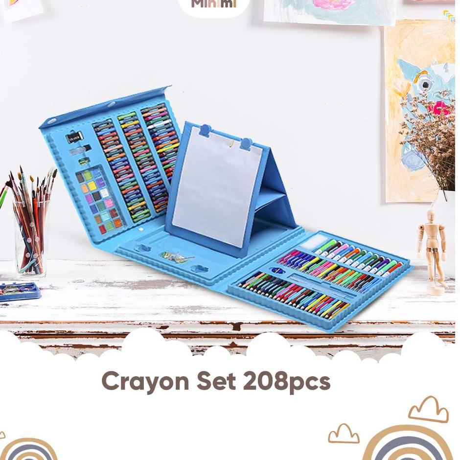 

Promo Terlaris Minimi Crayon Mewarnai Alat Mewarnai Oil Pastel Anak Set Isi 208pcs Oil Pastel Crayon Cocok Untuk Kado