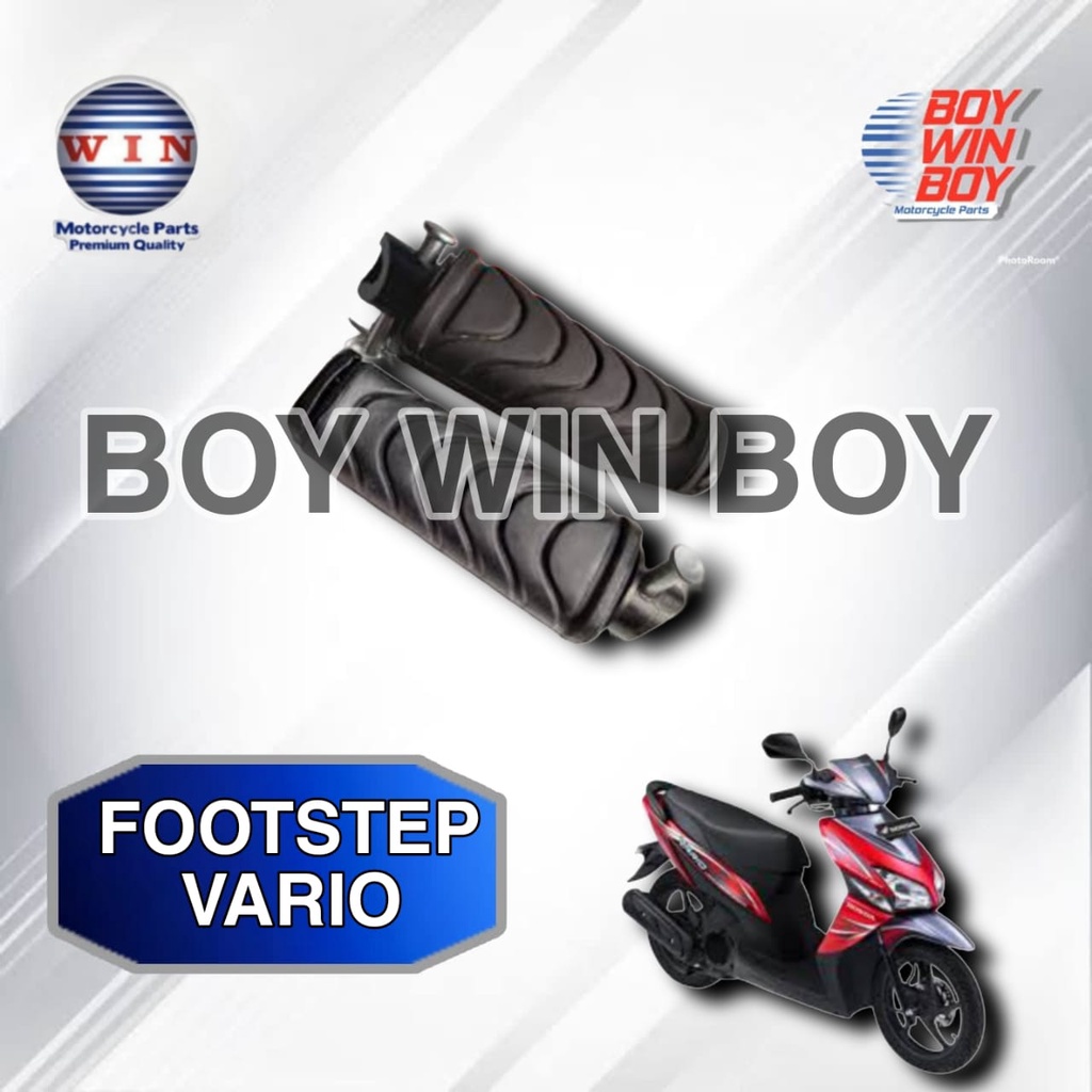 Footstep Belakang Karet Footstep Honda Vario Merk WIN. Footstep Vario